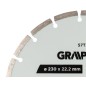 GRAPHITE 57T313 Tarcza diamentowa do cięcia segmentowa, 230 x 22.2 mm, na sucho