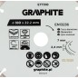 GRAPHITE 57T310 Tarcza diamentowa do cięcia segmentowa, 180 x 22.2 mm, na sucho