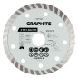 GRAPHITE 57T319 Tarcza diamentowa do cięcia turbo, 150 x 22.22 mm, na sucho