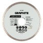 GRAPHITE 57T301 Tarcza diamentowa do cięcia pełna, 125 x 22.2 mm, na mokro