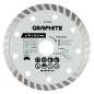 GRAPHITE 57T315 Tarcza diamentowa do cięcia turbo, 115 x 22.22 mm, na sucho