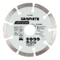 GRAPHITE 57T306 Tarcza diamentowa do cięcia segmentowa, 115 x 22.2 mm, na sucho i mokro