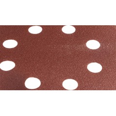 GRAPHITE 58T285 Krążki ścierne na rzep 150 mm, P120, 5 szt., z 8 otworami 