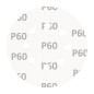 GRAPHITE 58T289 Krążki ścierne na rzep 125 mm, P60, 5 szt., z 8 otworami