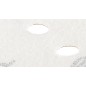 GRAPHITE 58T294 Krążki ścierne na rzep 125 mm, P180, 5 szt., z 8 otworami