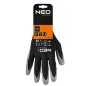 NEO TOOLS 97-647K-9 Rękawice robocze, poliester pokryty nitrylem, 4131X, rozmiar 7 (karta)