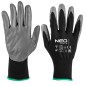 NEO TOOLS 97-647K-8 Rękawice robocze, poliester pokryty nitrylem, 4131X, rozmiar 7 (karta)