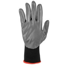 NEO TOOLS 97-647K-7 Rękawice robocze, poliester pokryty nitrylem, 4131X, rozmiar 7 (karta) 