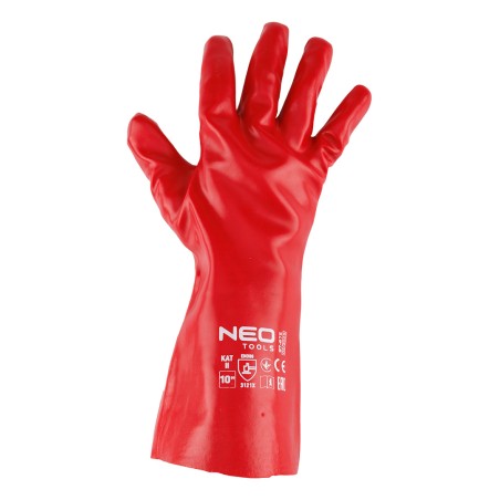 NEO TOOLS 97-675 Rękawice ochronne długie PVC, 3121X, rozmiar 10