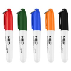 NEO TOOLS 13-867 Mini marker, 5 kolorów, blister
