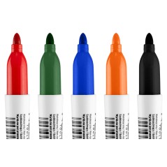 NEO TOOLS 13-867 Mini marker, 5 kolorów, blister 