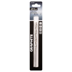 GRAPHITE 54T909 Wiertło do metalu HSS, DIN 340, przedłużane, 8,5 mm 