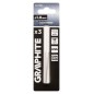 GRAPHITE 54T901 Wiertło do metalu HSS, DIN 340, przedłużane, 1 mm, 3 szt.