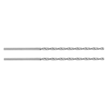 GRAPHITE 54T925 Wiertło do metalu HSS, DIN 340, przedłużane, 2,5 mm, 2 szt.