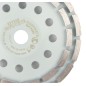 GRAPHITE 57T325 Tarcza diamentowa szlifierska, 2 segmenty, 180 x 22.2 mm, na sucho
