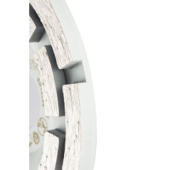 GRAPHITE 57T323 Tarcza diamentowa szlifierska, 2 segmenty, 115 x 22.2 mm, na sucho 