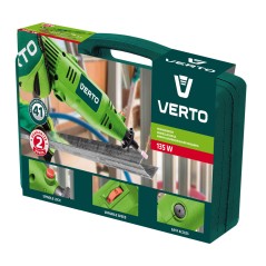 VERTO 51G014 Miniszlifierka 135W, obroty 8000-35000 min⁻¹, walizka z akcesoriami 