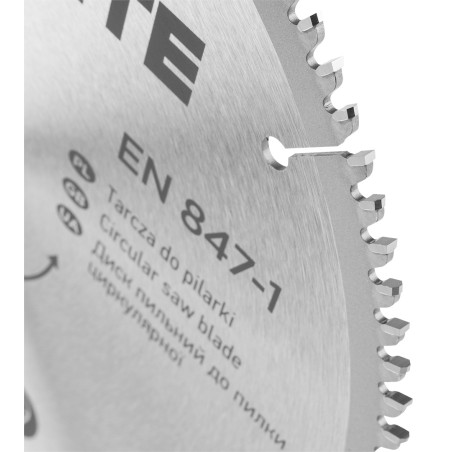GRAPHITE 57T236 Tarcza do pilarki, widiowa, 250 x 30 mm, 100 zębów, do aluminium