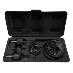 GRAPHITE 56T724 Otwornice z adapterami, 19-76 mm, zestaw 15 szt.