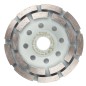 GRAPHITE 57T324 Tarcza diamentowa szlifierska, 2 segmenty, 125 x 22.2 mm, na sucho