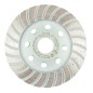 GRAPHITE 57T326 Tarcza diamentowa szlifierska, turbo, 115 x 22.2 mm, na sucho