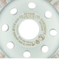 GRAPHITE 57T326 Tarcza diamentowa szlifierska, turbo, 115 x 22.2 mm, na sucho