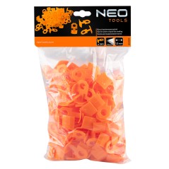 NEO TOOLS 61-101 Klipsy do poziomowania płytek 150 szt. 1.5mm 