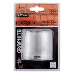 GRAPHITE 56T741 Otwornica wolframowa 67 mm 