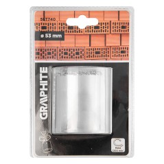 GRAPHITE 56T740 Otwornica wolframowa 53 mm 