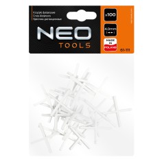 NEO TOOLS 61-111 Krzyżyki dystansowe 4.0 mm, 100 szt. 