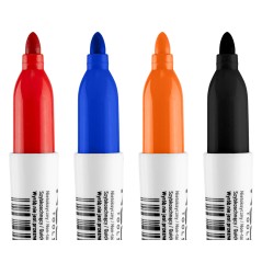 NEO TOOLS 13-866 Mini marker, 4 kolory, wielokrotność 80 szt. 