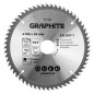 GRAPHITE 57T221 Tarcza do pilarki, widiowa, 185 x 30 mm, 60 zębów