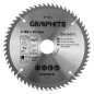 GRAPHITE 57T216 Tarcza do pilarki, widiowa, 180 x 30 mm, 60 zębów