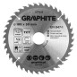 GRAPHITE 57T215 Tarcza do pilarki, widiowa, 180 x 30 mm, 40 zębów