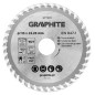 GRAPHITE 57T201 Tarcza do pilarki, widiowa, 115 x 22.23 mm, 40 zębów