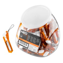 NEO TOOLS 63-709 Nożyk mały w słoiku, wielokrotność 80 szt.
