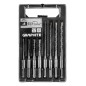 GRAPHITE 56T168 Zestaw wierteł do betonu SDS Plus z podwójną spiralą 5 x 6 x 8 x 10 x 110 mm, 5 x 6 x 8 x 10 x 160 m