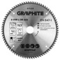 GRAPHITE 57T229 Tarcza do pilarki, widiowa, 230 x 30 mm, 80 zębów