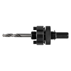 GRAPHITE 56T754 Adapter z wiertłem pilotującym do otwornic bi-metalowych 32-152 mm, Hex