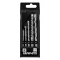 GRAPHITE 56T215 Zestaw wierteł do betonu hartowane: 4, 5, 6, 8, 10 mm, 5 szt.