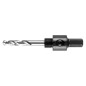 GRAPHITE 56T753 Adapter z wiertłem pilotującym do otwornic bi-metalowych 14-30 mm, Hex