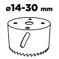 GRAPHITE 56T753 Adapter z wiertłem pilotującym do otwornic bi-metalowych 14-30 mm, Hex