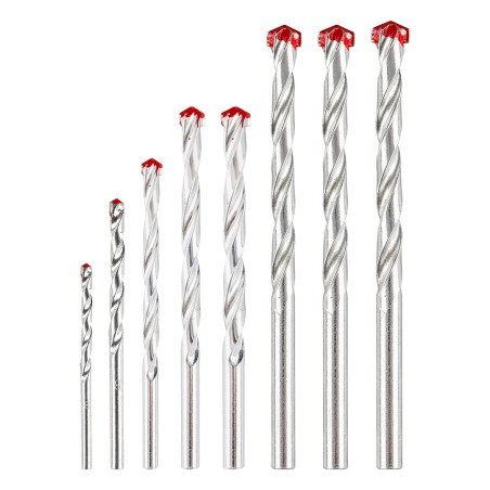 GRAPHITE 56T500 Zestaw wierteł do betonu: 3, 4, 5, 6, 7, 8, 9, 10 mm, zestaw 8 szt.