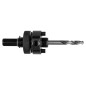 GRAPHITE 56T754 Adapter z wiertłem pilotującym do otwornic bi-metalowych 32-152 mm, Hex