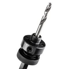 GRAPHITE 56T754 Adapter z wiertłem pilotującym do otwornic bi-metalowych 32-152 mm, Hex 