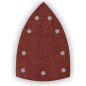NEO TOOLS 54-056 Papiery ścierne na rzep, żelazko 100 x 147 mm, P80, 5 szt., z 9 otworami do 04-623