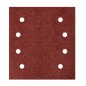 NEO TOOLS 54-053 Papiery ścierne na rzep, kwadrat 113 x 113 mm, P80, 5 szt., z 8 otworami do 04-623