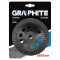 GRAPHITE 57H891 Tarcza diamentowa szlifierska 180 x 22.2 x 5 mm, turbo