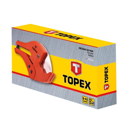 TOPEX 34D034 Obcinak do rur z tworzyw 0-42 mm