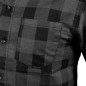 NEO TOOLS 81-547-XXXL Koszula flanelowa, szara, rozmiar XXXL